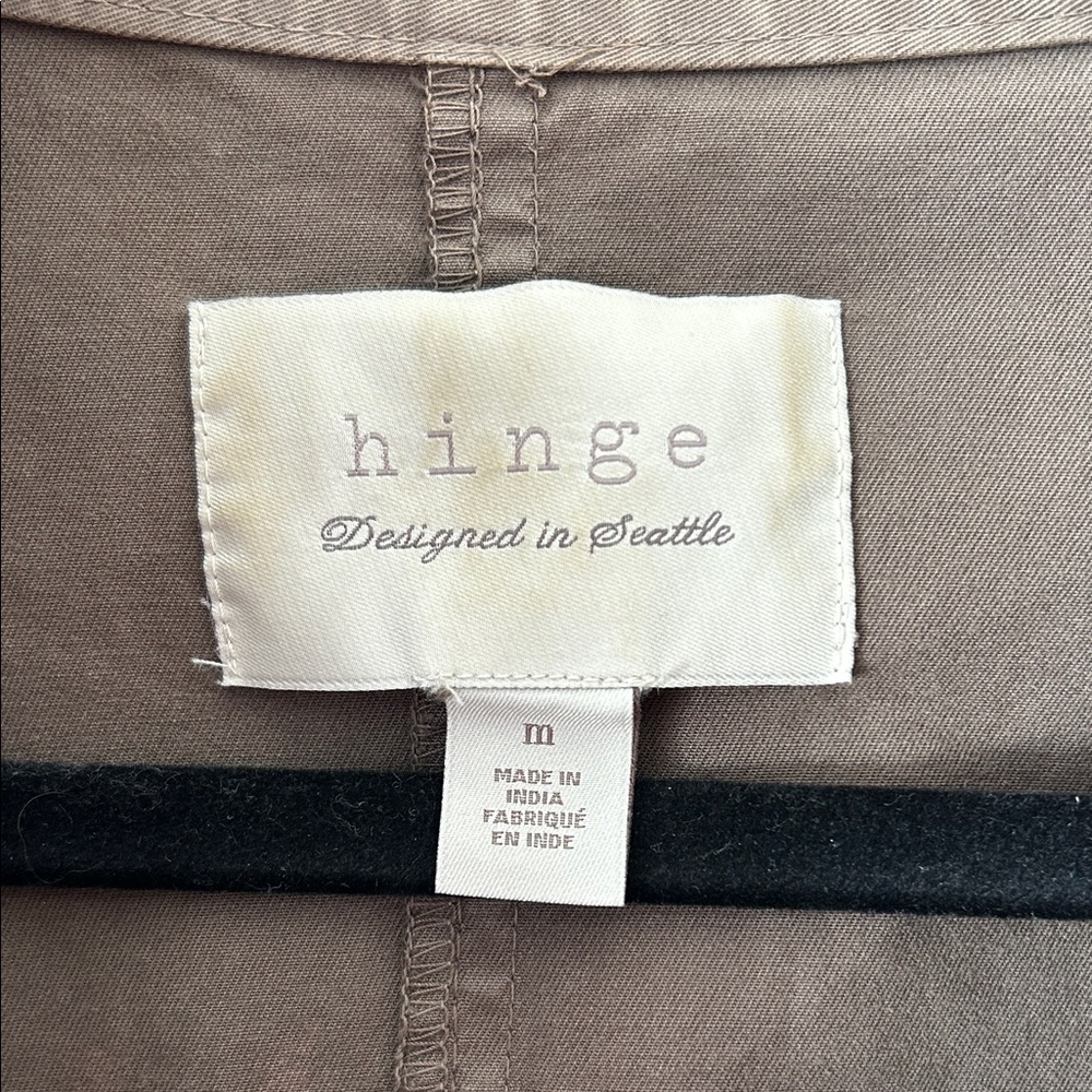 Women’s Hinge Utility Jacket in Brown, Size M - Picture 2 of 10